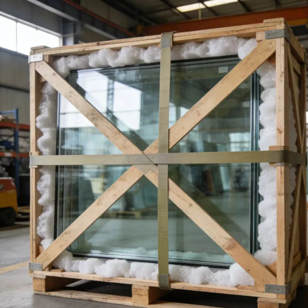 Durable Xfig-001 Insulating Double Glazed Glass for Living Room