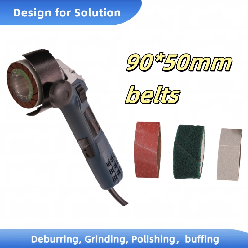Professional Variable Speed Electric Belt Sander Industry Use Grinder Container Burnishing Machine