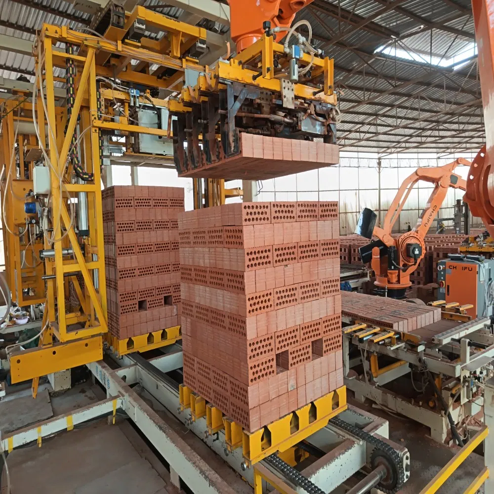 Automatic Red Clay Brick Making Machine for Construction Use