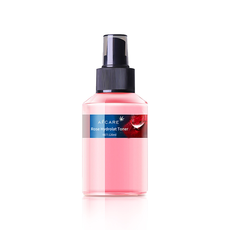 Private Label 100% Natural Facial Toner Whitening Firming and Smoothing Organic Rose Water Face Toner Aha