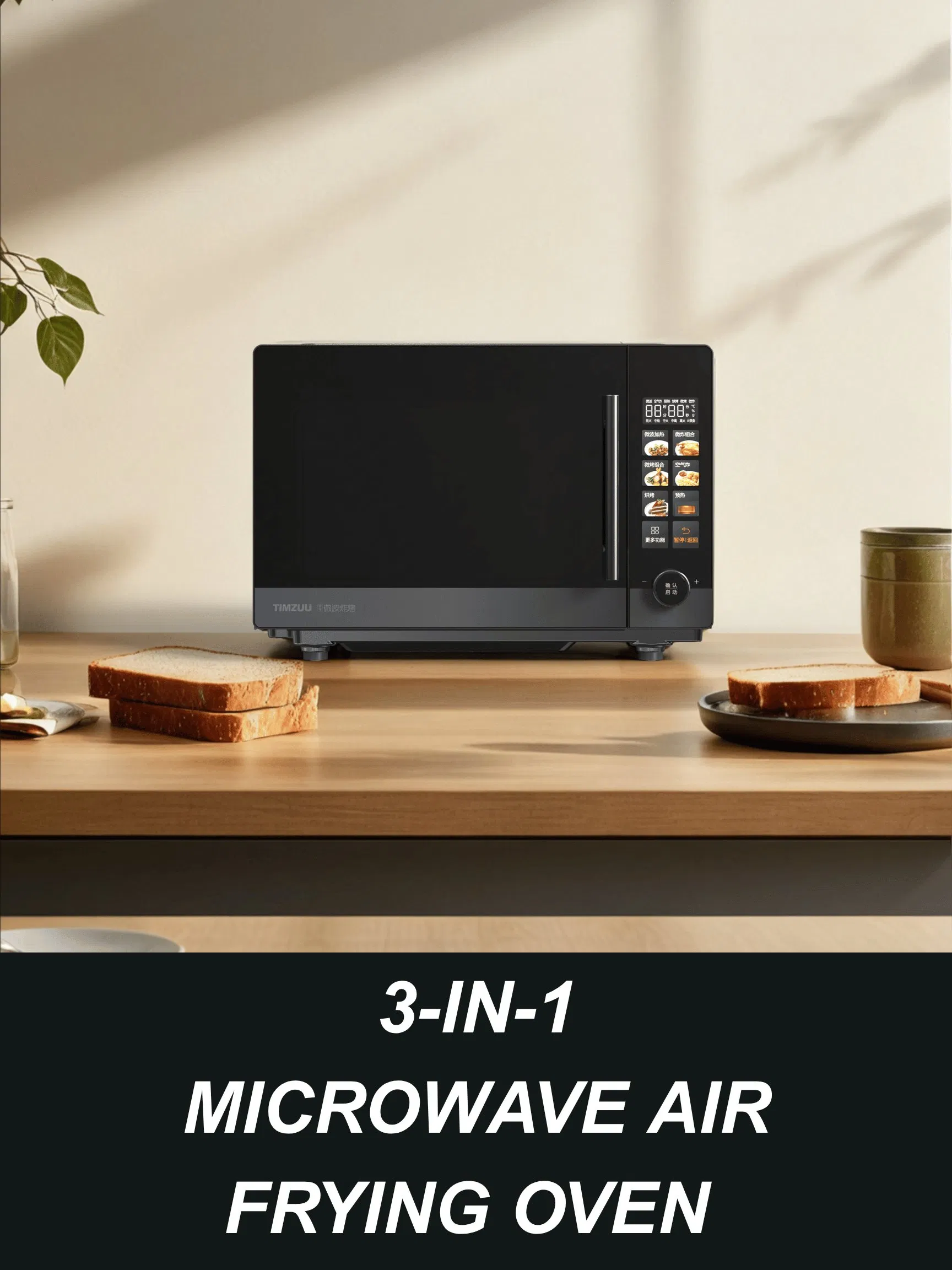 Microwave Oven with Imported LG Magnetron, Fixed Frequency, 20L/25L