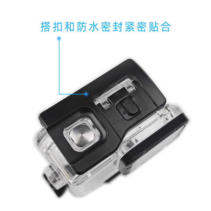Gopro Waterproof Case with Touch Screen for Gopro Hero 5 6 7 Camera Accessories