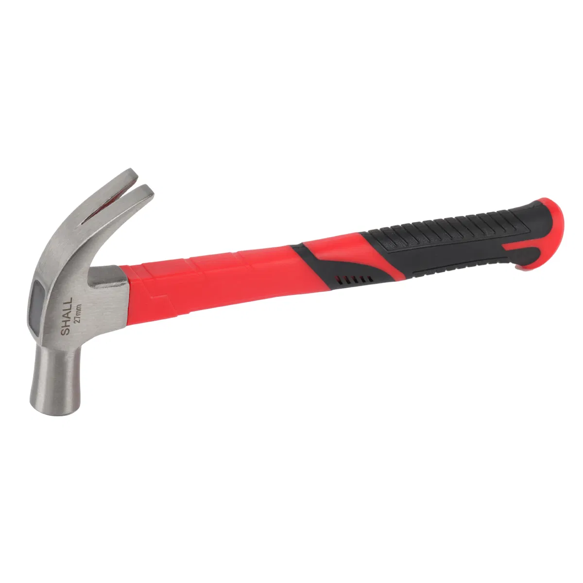 32oz, Ball Pein Hammers with Forged Steel Head and Fiberglass Handle Ergonomic Rubber Cushion Grip for Metal Work Rounding