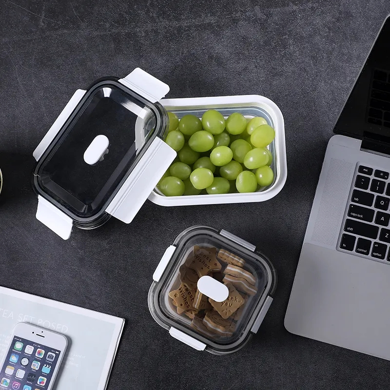 Складной силиконовый контейнер для еды, 3 предмета