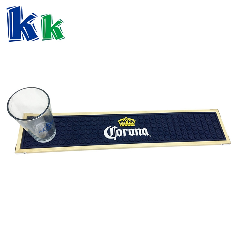 New Design Customized Friendly Soft PVC Bar Rail Runner Mat