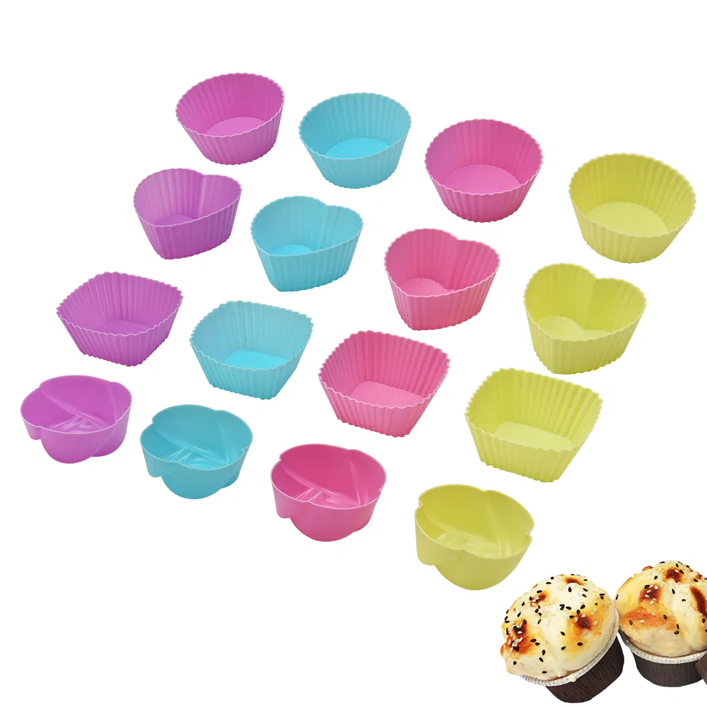 Non-Stick Silicone Flower Cake Pan Kitchen Baking Molds