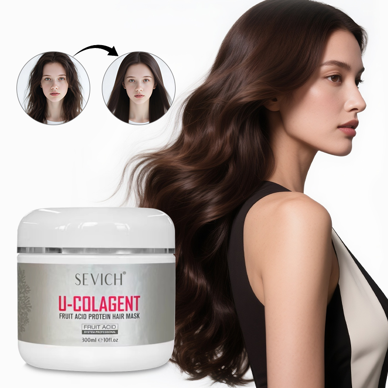 Hot Selling Professional Salon Collagen Fruit Acid Moisture Hydrating Protein Hair Mask