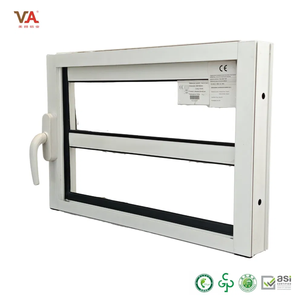 Architectural Aluminum Shutter Profile Louver Window
