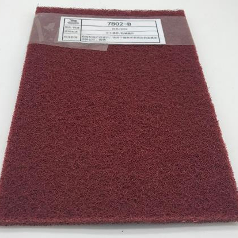 Safety High Fiber Toughness Non-Woven Abrasive Discs Scouring Pad for Stainless/Metal