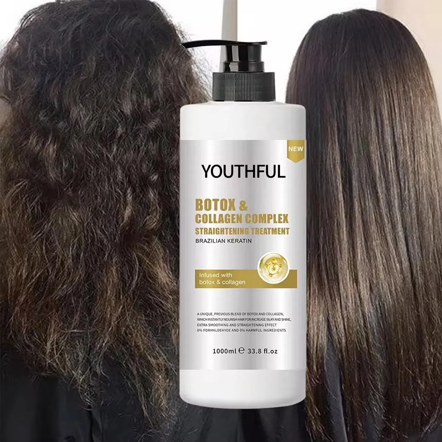 Keratin Hair Treatment Straightening Cream