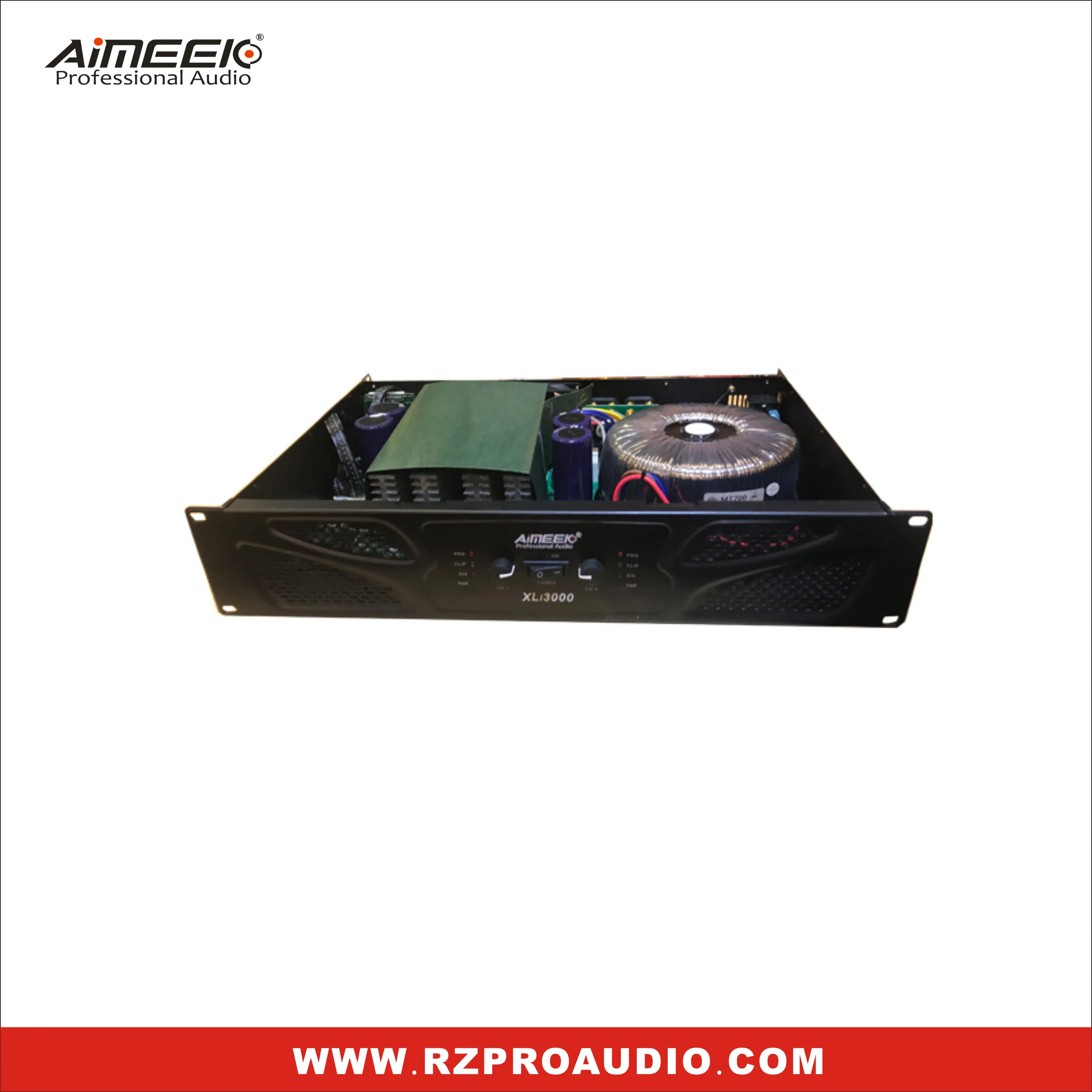 Guangzhou Factory Professional Audio System 2 Channel Class D Home Theater Amplifier