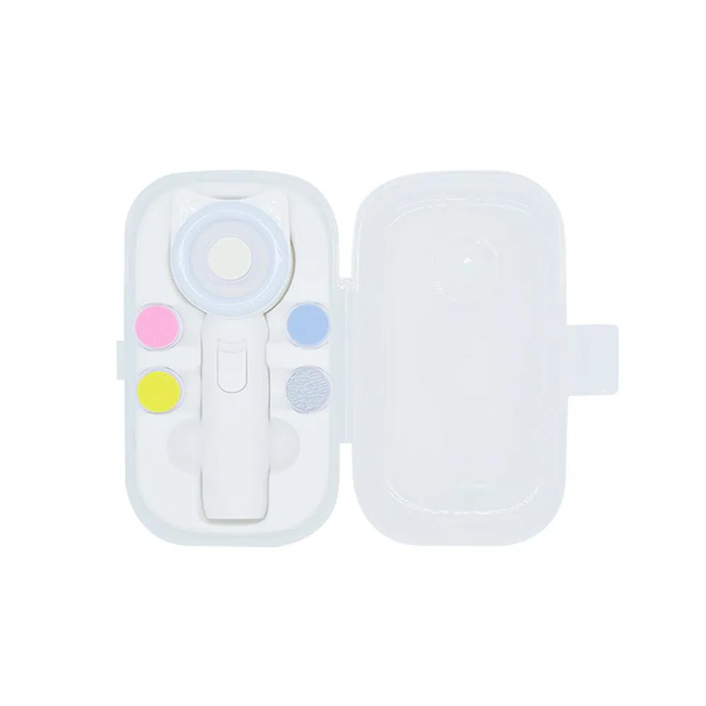 Cartoon Type Portable 5 in 1 Electric Nail Clipper Set Safety Use Baby Nail Trimmer with Light