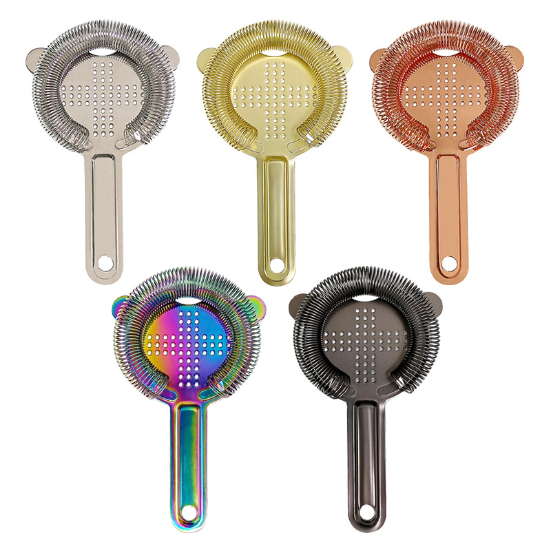 Stainless Steel Bar Tools Bartender Ice Filter Mesh Filter Boston Ice Separator