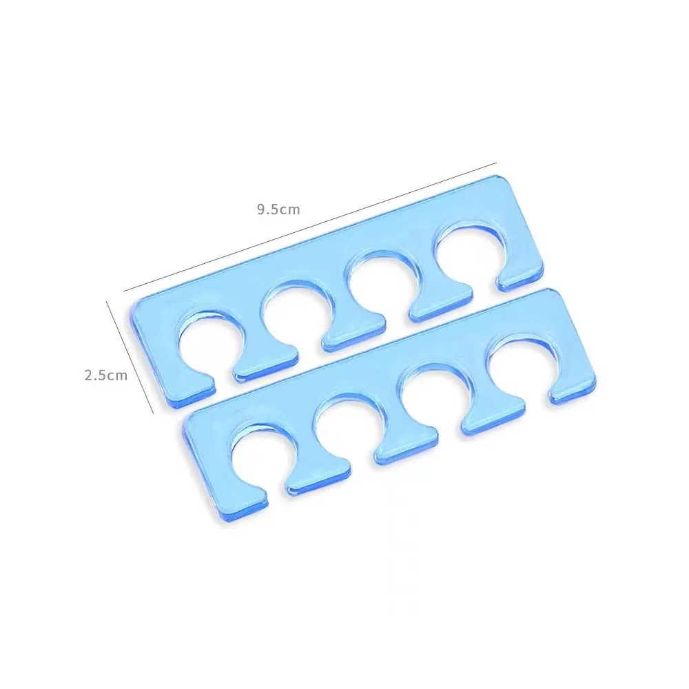 Silicone Nail Art Tools Gel Toe Separator Manicure and Pedicure Supplies Finger Spacers Dividers Products