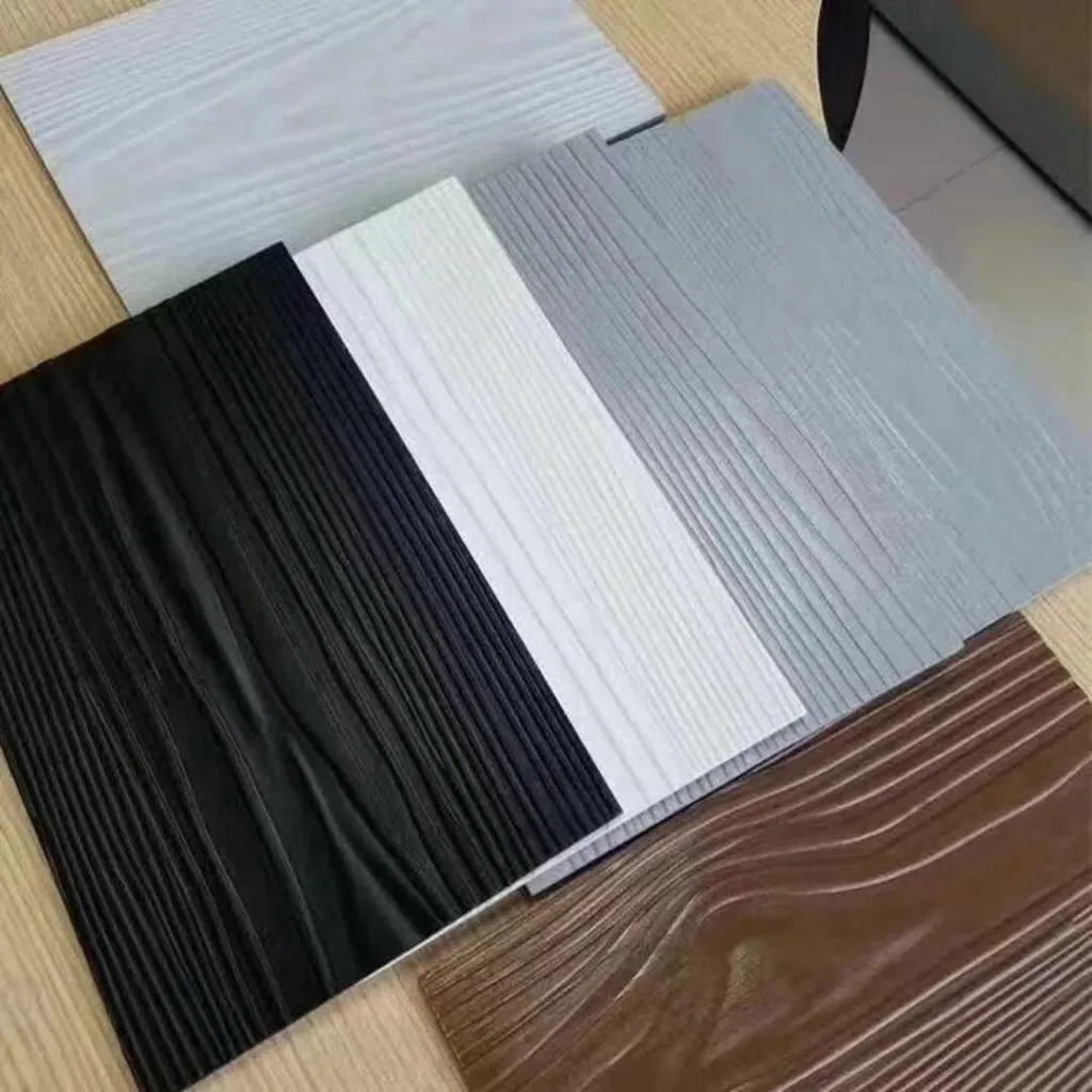 Wood Grain Cement Board for Prefabricated Houses Steel Structure