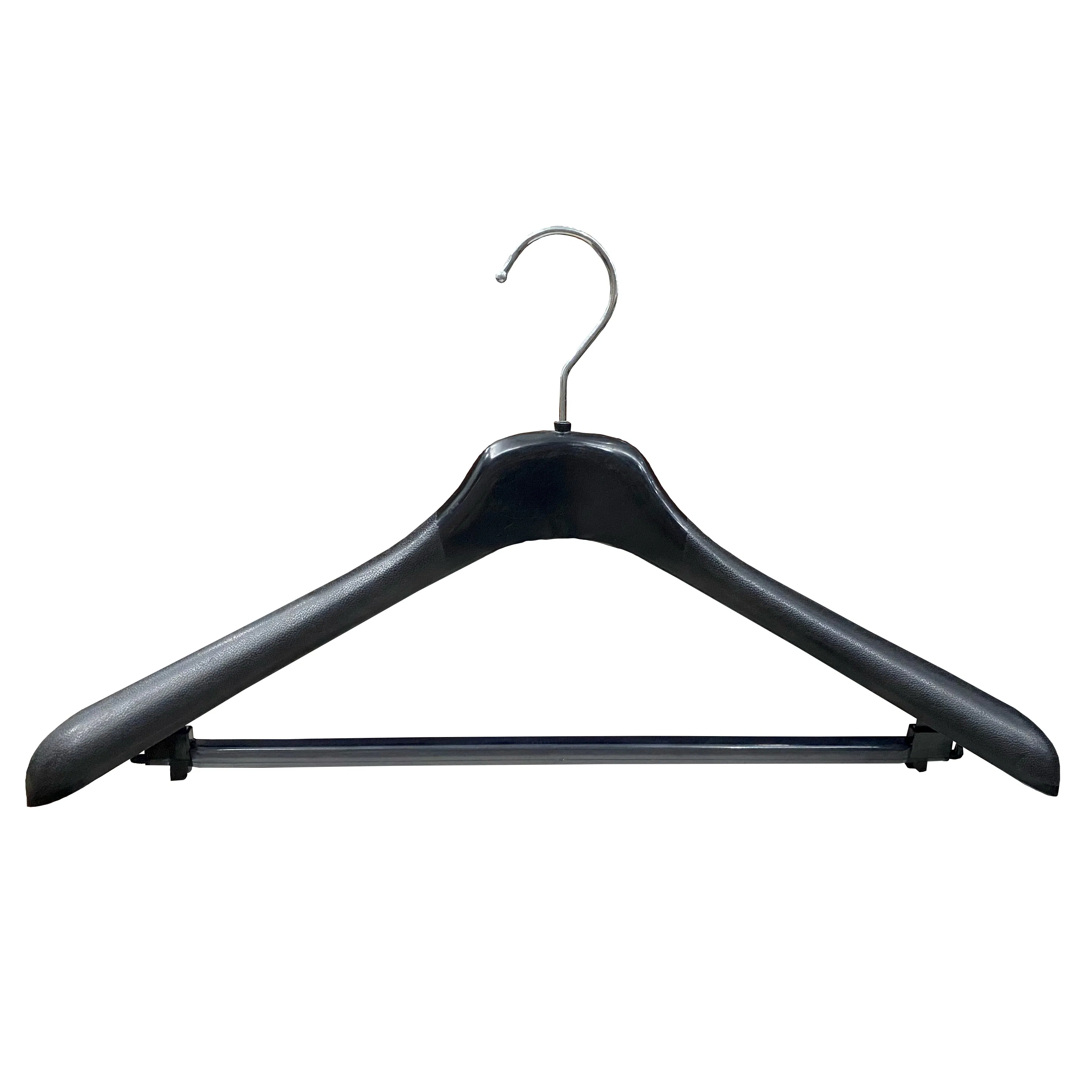 Clothes Hanger Non Slip Plastic Hanger Suit and Jacket Hanger with Metal Hook