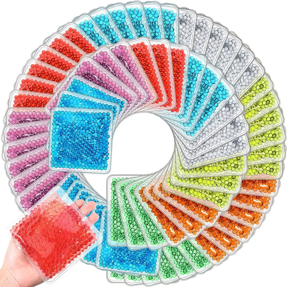 Branded Logo Gel Beads Ice Pack Square Hot Cold Packs Reusable Hot and Cold Gel Ice Pack Wholesale for Cooler