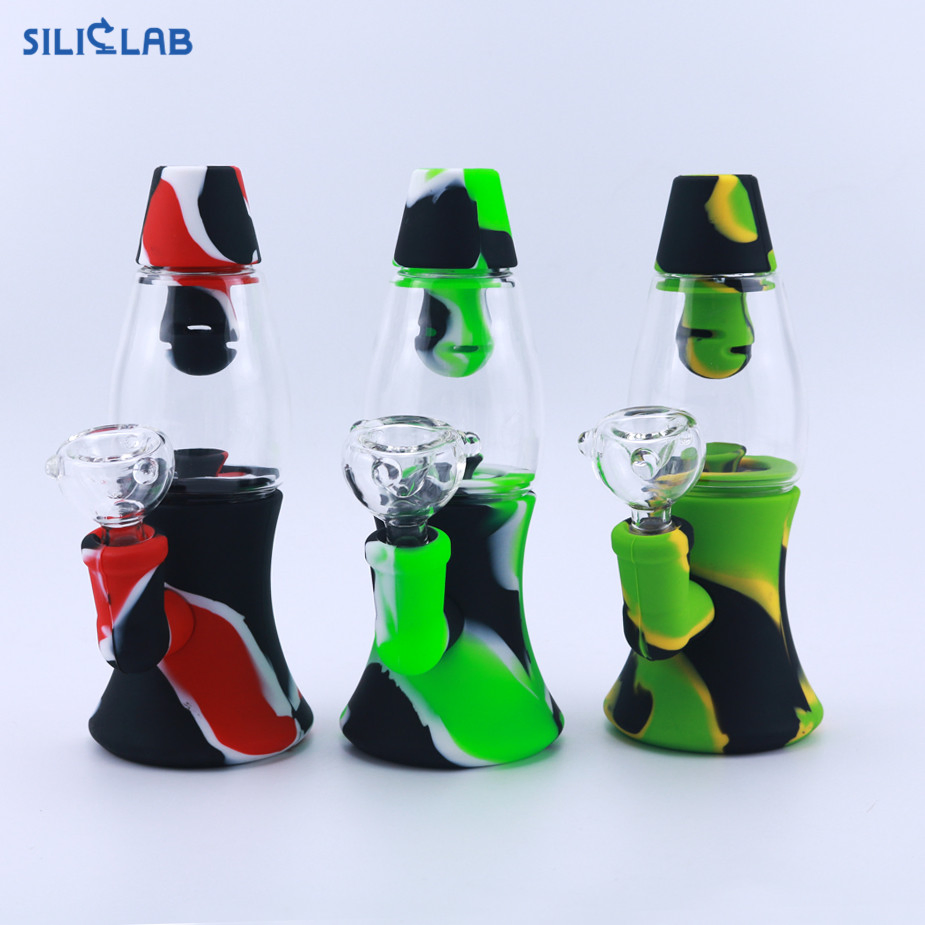 Fancy Hookah Glass Shisha Tobacco Oil Burner Smoking Water Pipe