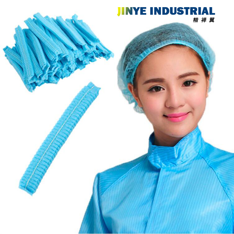 Bouffant Head Cap Non Woven Disposable Mop Clip Head Cover