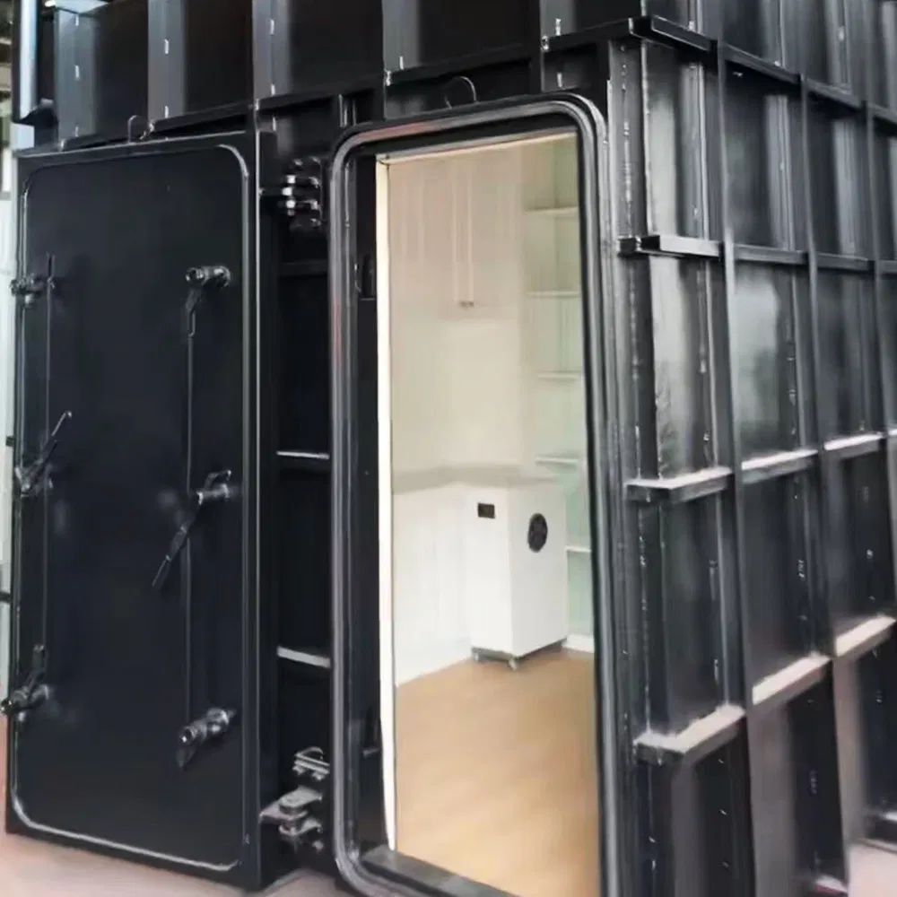 Underground Builds Secret Shelters Survival Bomb Bunker Safe Room Shelter in Backyard