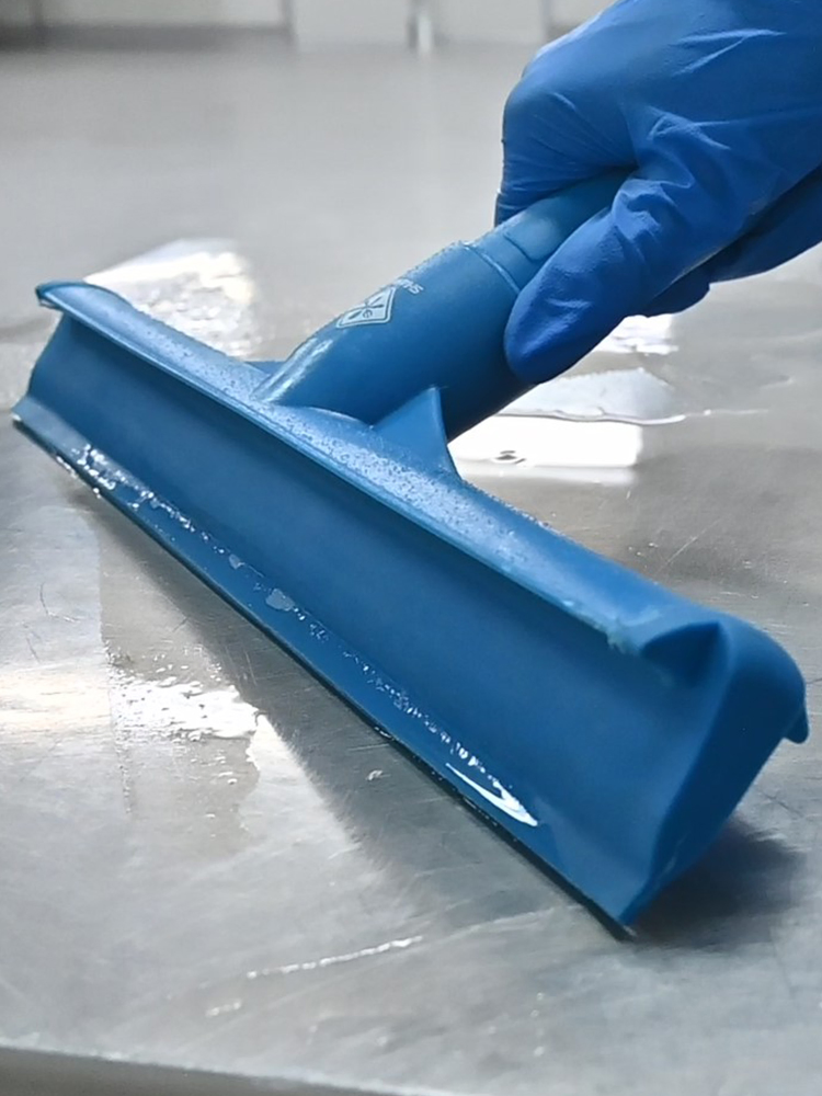 Shianku Food Grade Ultra Hygiene Integrated Structure Hand Wiper Window Table Squeegee