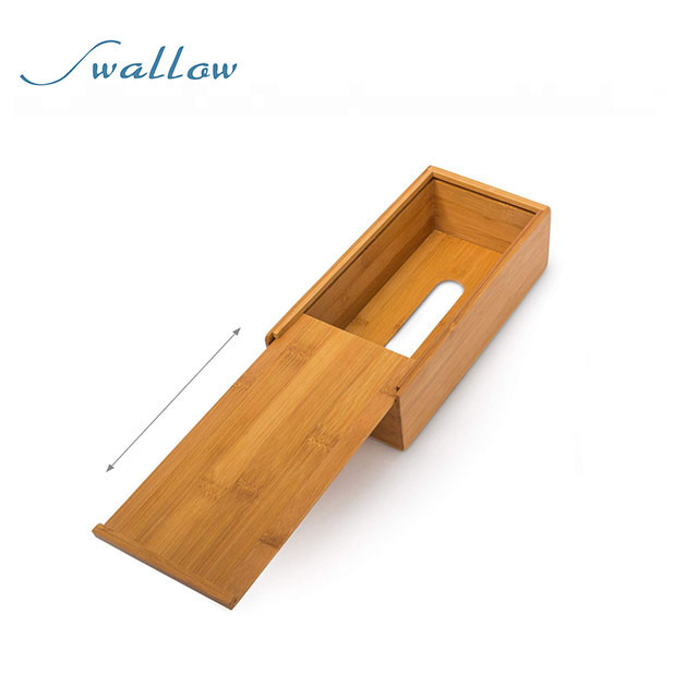 Bamboo Paper Towel Storage Box Bamboo Tissue Box in Swallow - Home Accessories, Household Essential Store