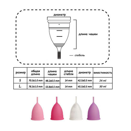 Eco-Friendly Reusable Silicone Menstrual Cup for Hassle-Free Periods