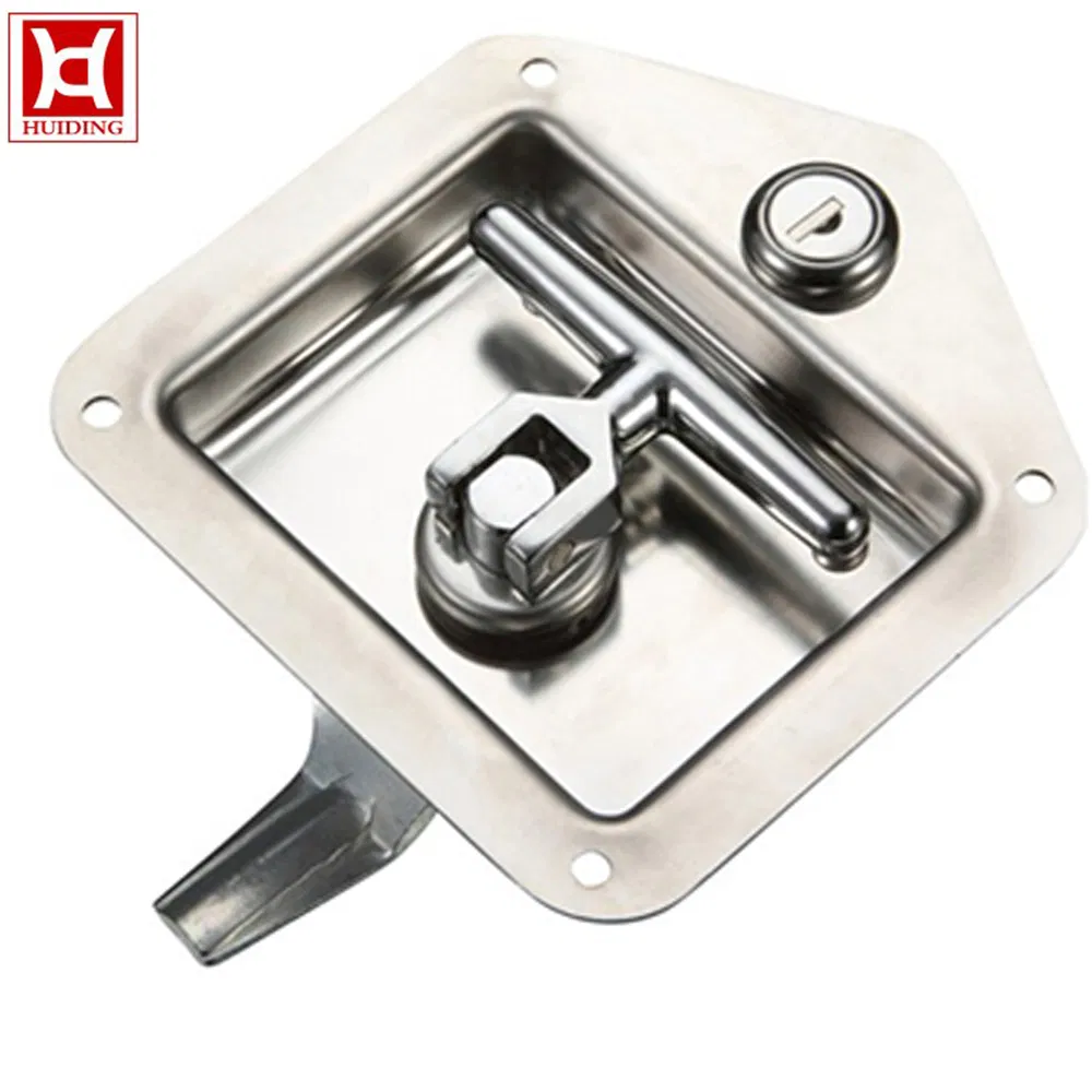 Stainless Steel Truck Tool Box Paddle Handle Latch Trailer Lock Generator Door Lock