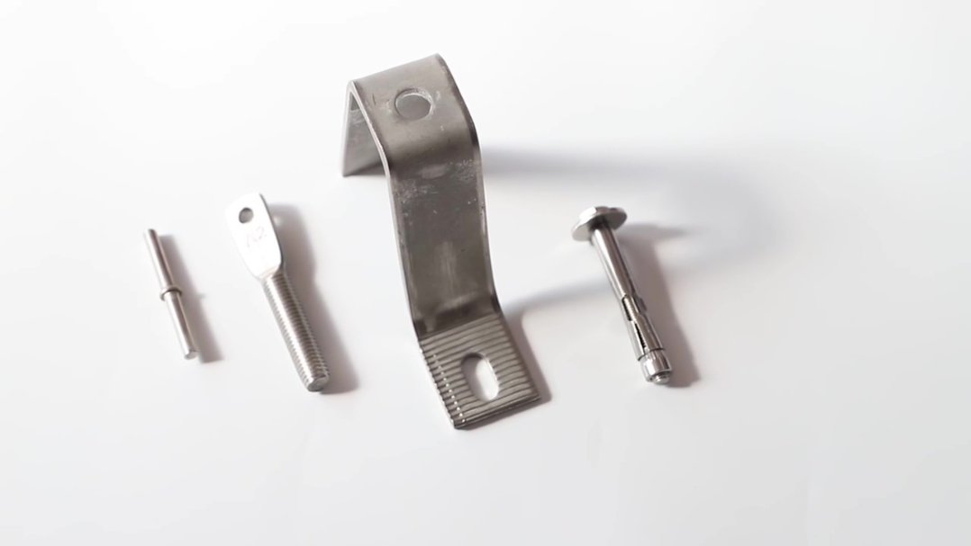 Stainless Steel Stone Dry-Hanging Accessories Z Bracket