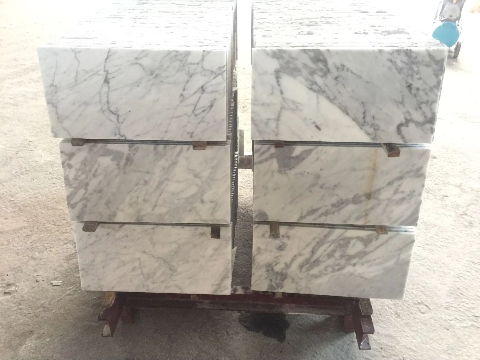 Italian White Carrara Marble for Tile, Countertop, Slab