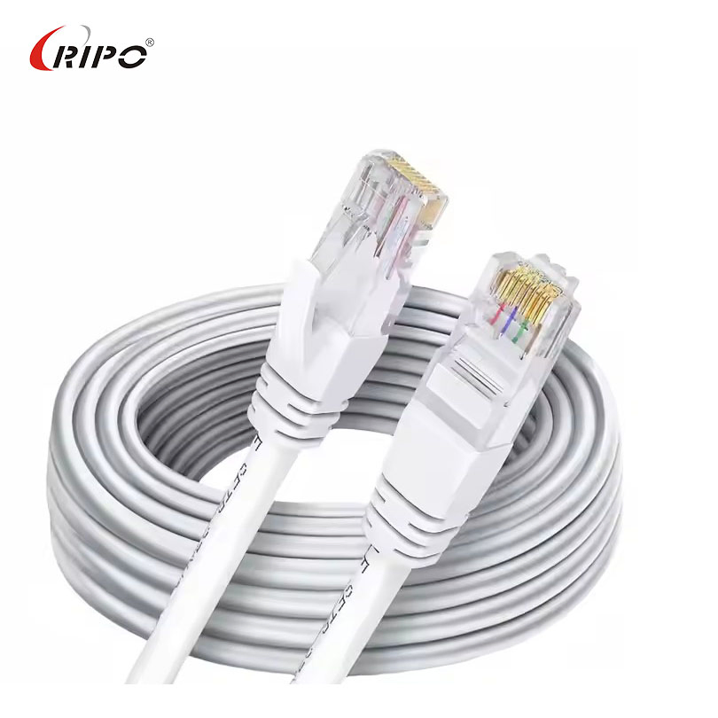 Durable CAT6 Ethernet Cable Braided Shielded Network Cable for Home Office