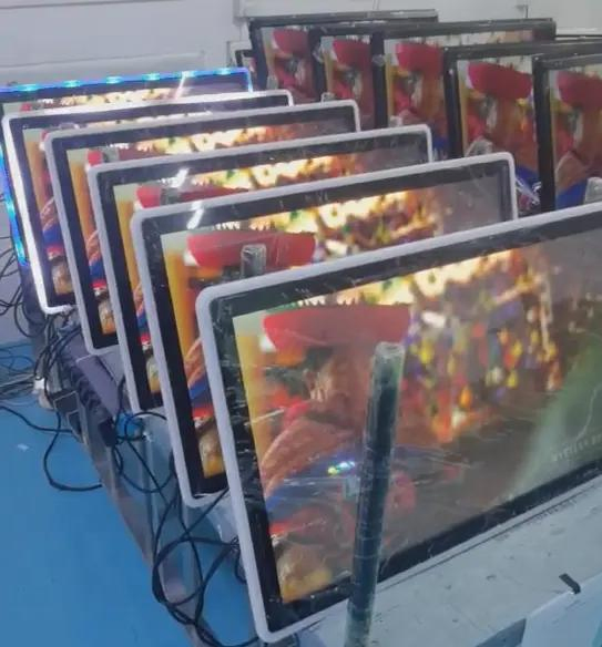 Pct 43" 4K Curved Projected Capacitive Touch LED Screen Monitor for Gaming