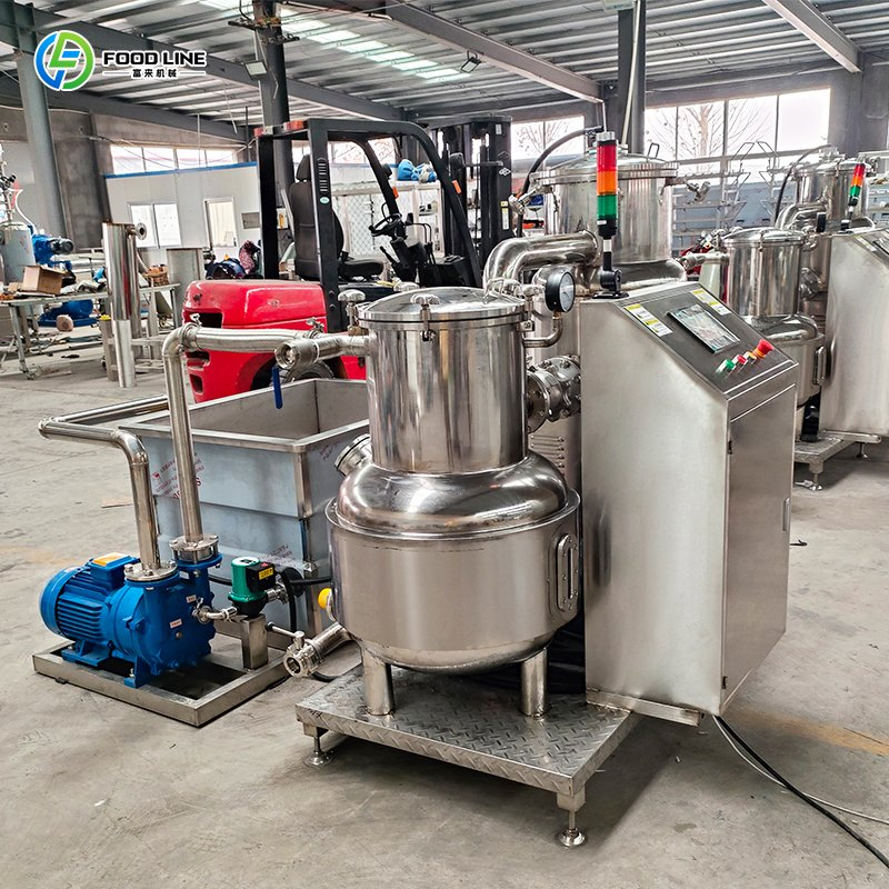 High Energy Utilization Rate Consistent & Stable Quality Vacuum Fryer Machine Fried Chicken