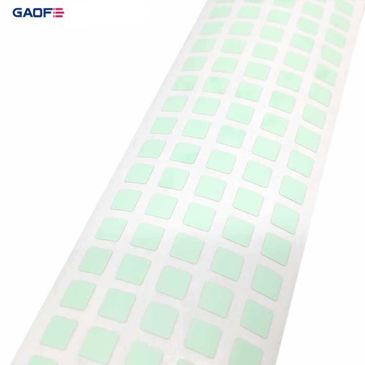 Green PCB Label Qr Heat Resistant Sticker Waterproof Polyimide Labeling Adhesive High Temperature Label
