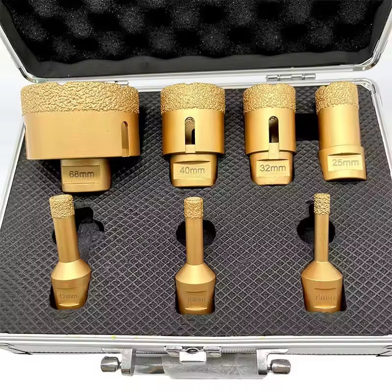 Diamond Hole Saw M14 Connection Porcelain Tile Drill Bits Vacuum Brazed Diamond Drilling Core Bits