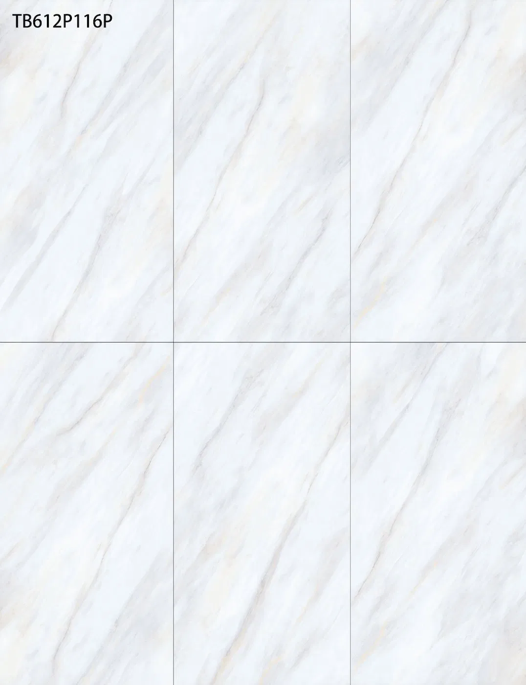 Sintered Stone Tile Super Snow White Marble Slab Floor Tile for Home Decor Elegant Design Wall Panels