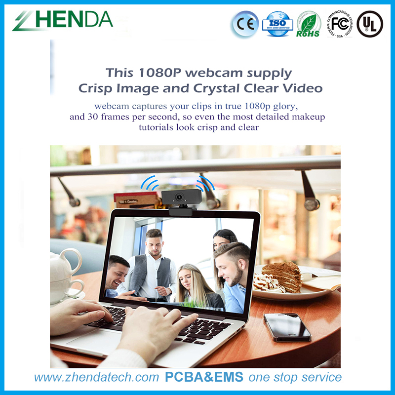 Wide Angle Webcam for Living Stream and Social Video Call