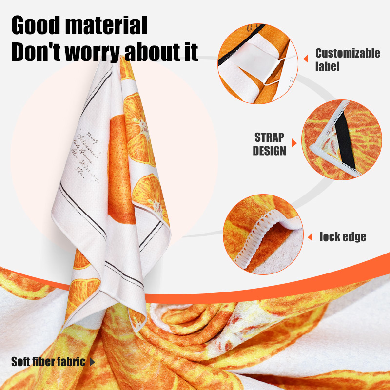 Microfiber Waffle Weave Kitchen Dish Towels, 28X20 Inch Tea Towels for Kitchen Cleaning & Drying Dishes, Fruit