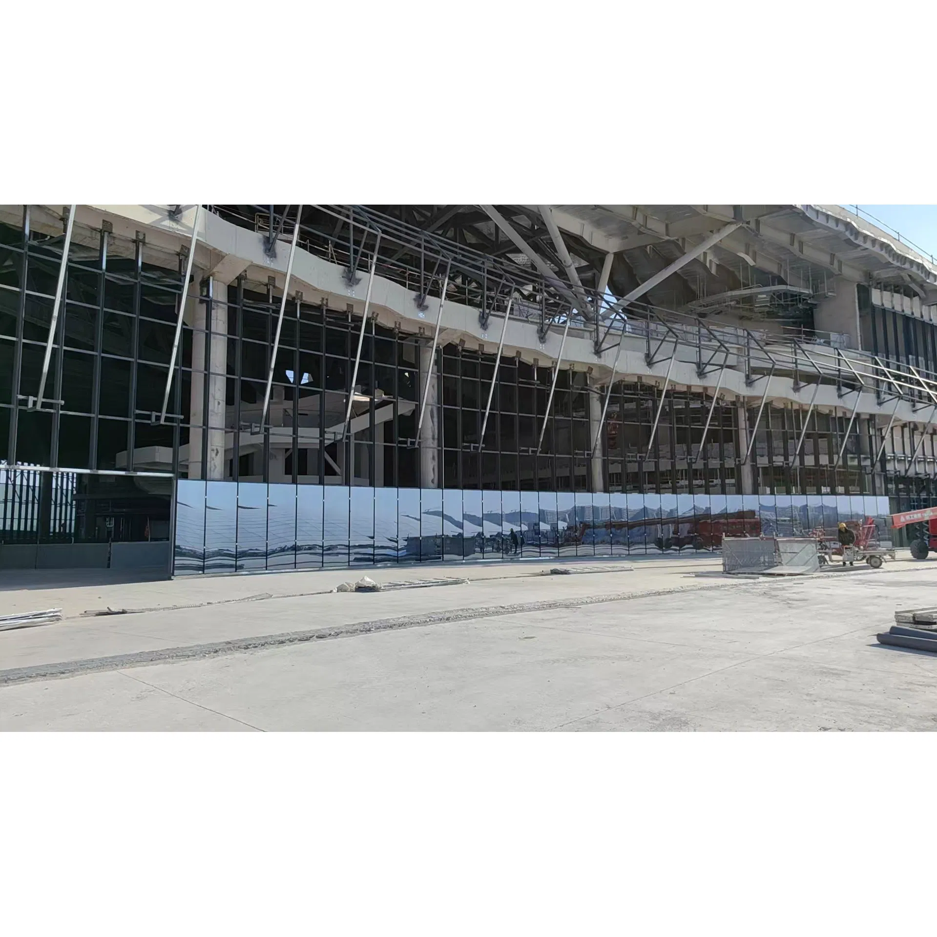 Energy Saving Reflective Low-E Insulated Curtain Wall System for Building Facades