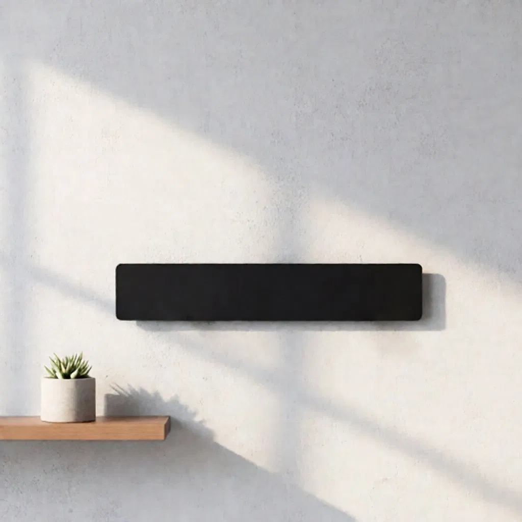 Ultra-Quiet Energy Efficient Wall-Mounted Pet Electric Room Heater for Cozy Spaces