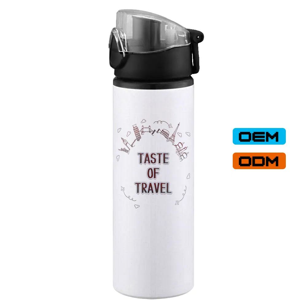 Portable 750ml Vacuum Insulated Water Bottle Eco-Friendly Sports Bottle