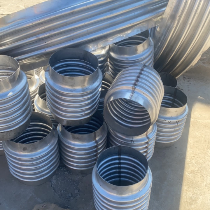 DN600 AISI 321 1.4541stainless Steel High Temperature Bellow Expansion Joint Corrugated Compensator