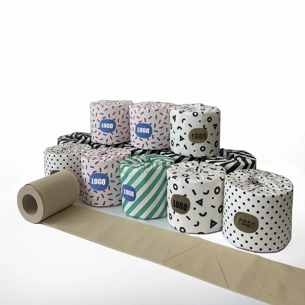 Sourcing High Quality OEM Recycled Pulp Eco-Friendly White Bamboo Toilet Tissue Paper for Family/Corridor/Offices/Restaurants/Hotels