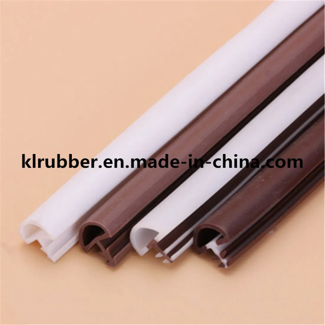 Customized Colorful Soft Silicone Rubber Extrusion for Oven Door