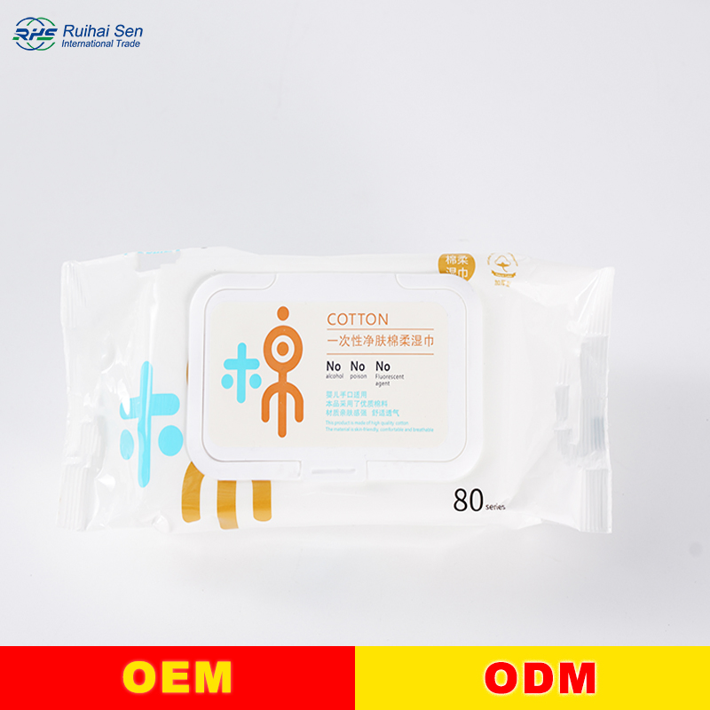 Custom Wholesale OEM&ODM 100% Daily Care Economical Transportation Cleansing Baby Butt Wet Wipes