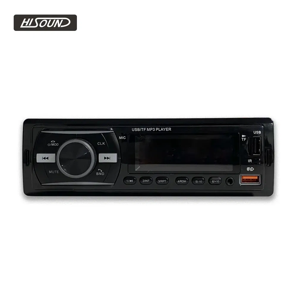 LCD Car MP3 Player with Bt FM Aux 2USB 4RCA Radio Car Audio