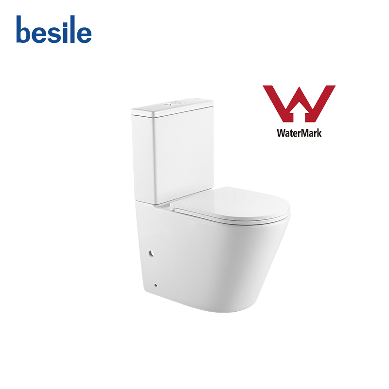 Watermark Designed Two-Piece Toilet for Stylish Hotel Bathrooms Wholesale Good Quality