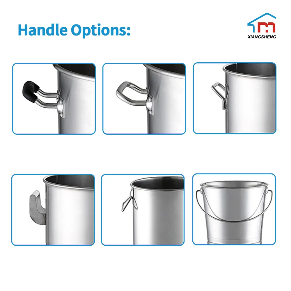 Xiangsheng OEM ODM Stainless Steel Custom Pot with Custom Bottom, Lid, Handle