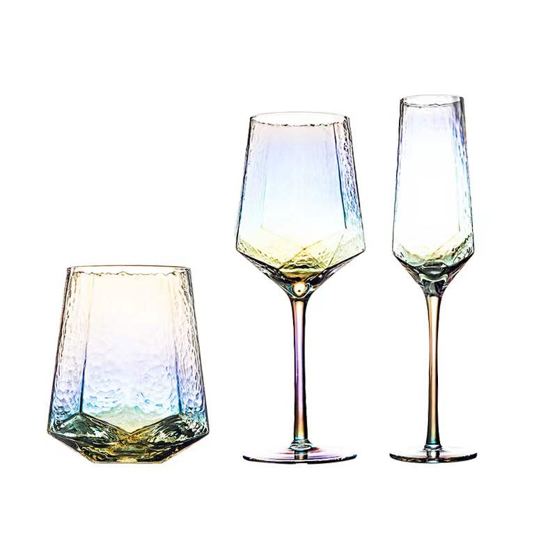 Free Sample Stemware White Red Glasses Cups Custom Specifications Long Stem Vintage Wine Glass