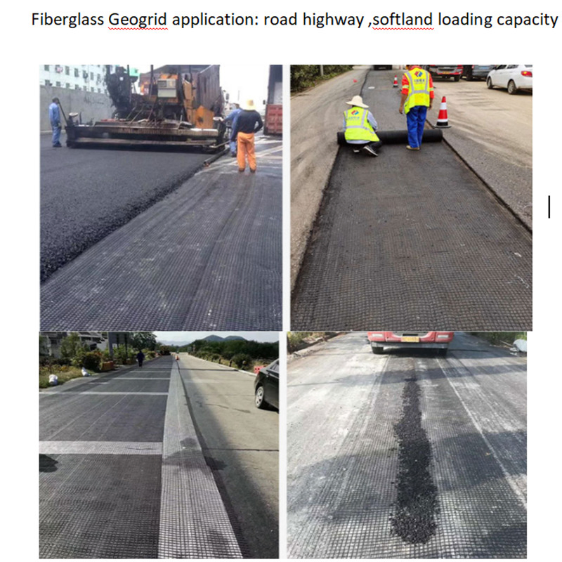 Glassfiber Geogrid Asphalt Geogrid PP Biaxial Geogrid for Road Construction